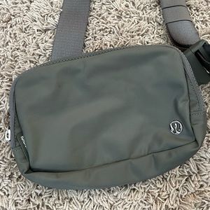 Lululemon green everywhere belt bag - never been used but removed the tags.